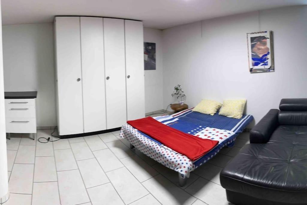 Basel - 5 Mins Away - Modern Basement Studio With Kitchen 35M2 In Muttenz Kültér fotó